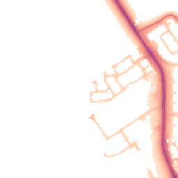 Daytime road noise heatmap for DH6 5AP