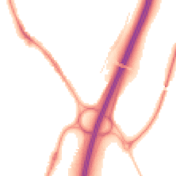 Night-time road noise heatmap for DH6 5BU