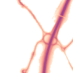 Night-time road noise heatmap for DH6 5FL