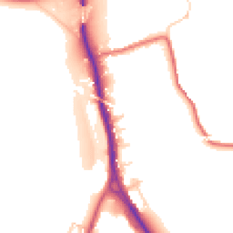 Daytime road noise heatmap for DH6 5HQ