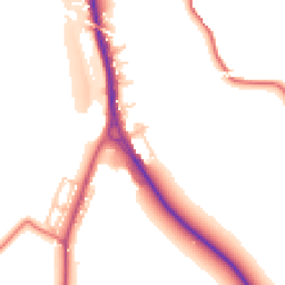 Daytime road noise heatmap for DH6 5HW