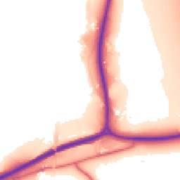 Daytime road noise heatmap for DH6 5NY