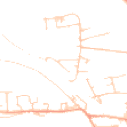 Daytime road noise heatmap for DL10 4BN