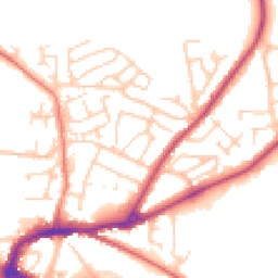 Daytime road noise heatmap for DL10 4PH