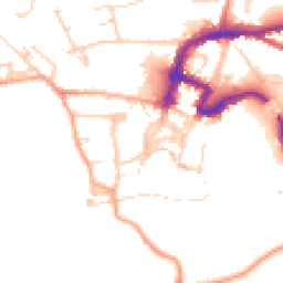 Daytime road noise heatmap for DL10 4QG