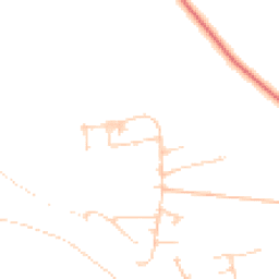 Daytime road noise heatmap for DL10 4SH