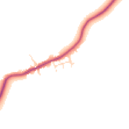 Daytime road noise heatmap for DL10 5DY