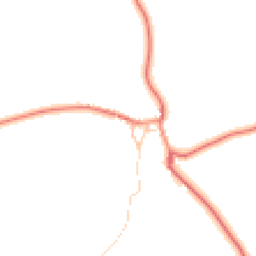 Daytime road noise heatmap for DL10 6QF