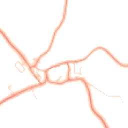 Daytime road noise heatmap for DL10 6RE