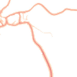 Daytime road noise heatmap for DL10 6RJ