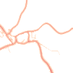 Daytime road noise heatmap for DL10 6SD