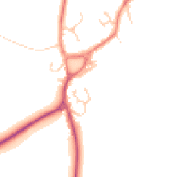 Daytime road noise heatmap for DL10 6TF