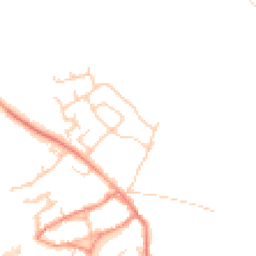 Daytime road noise heatmap for DL10 7LH