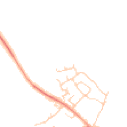 Daytime road noise heatmap for DL10 7RR