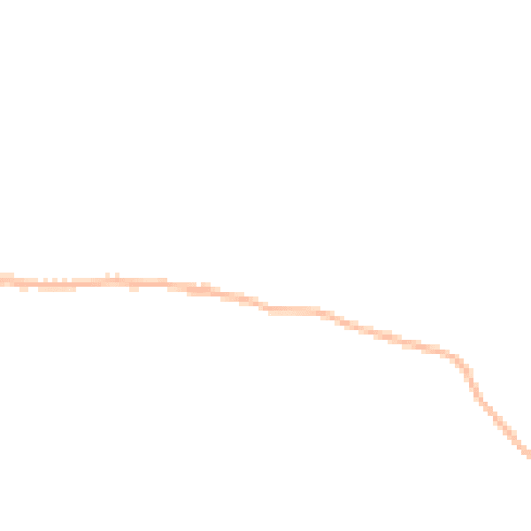 Night-time road noise heatmap for DL12 0JS