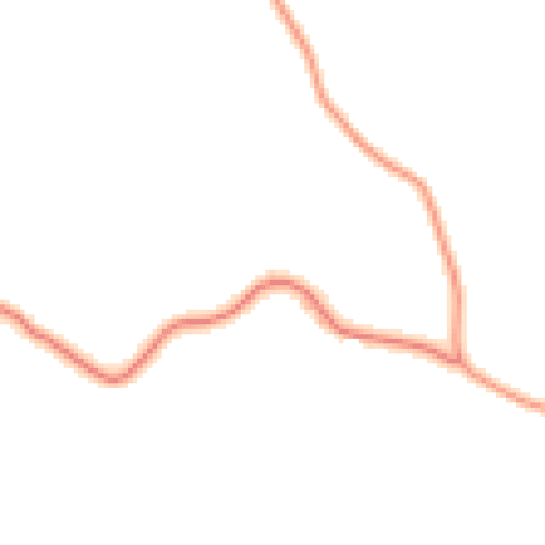 Daytime road noise heatmap for DL12 9ES