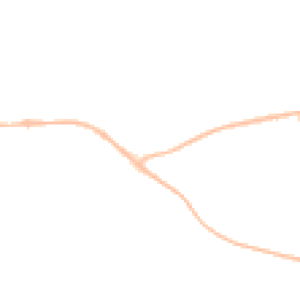 Night-time road noise heatmap for DL14 0BF