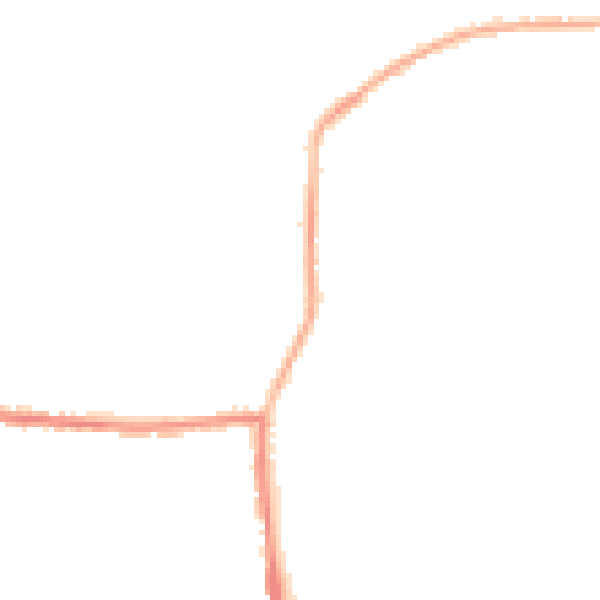 Night-time road noise heatmap for DL14 0HW