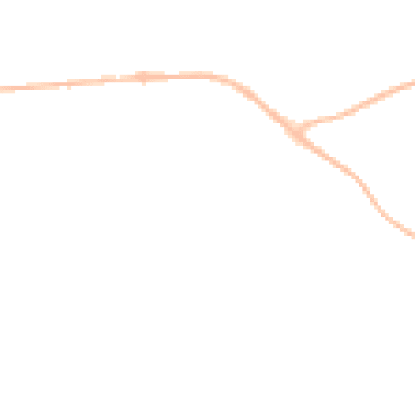 Night-time road noise heatmap for DL14 0RS