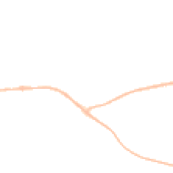 Night-time road noise heatmap for DL14 0TN