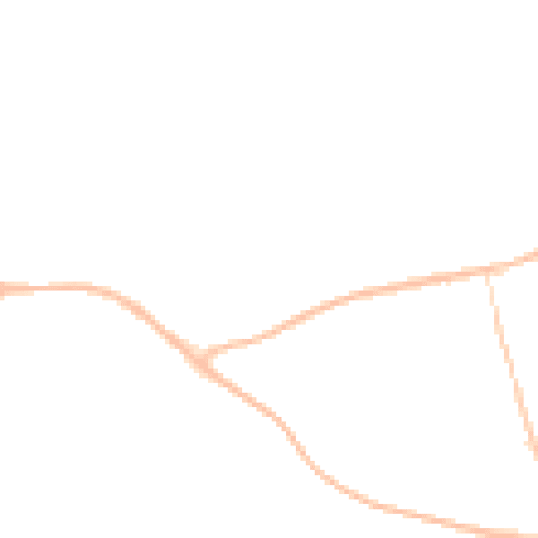 Night-time road noise heatmap for DL14 0TT