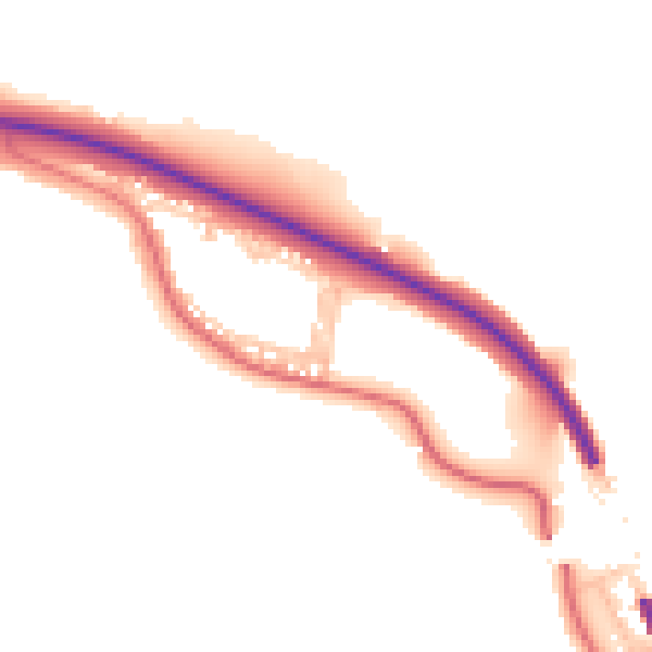 Daytime road noise heatmap for DL14 7SA