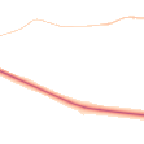 Night-time road noise heatmap for DL14 8LZ