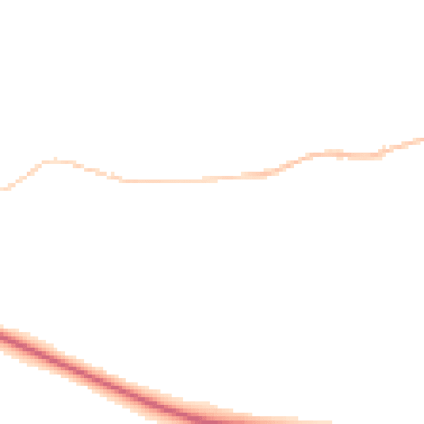 Night-time road noise heatmap for DL14 8PQ