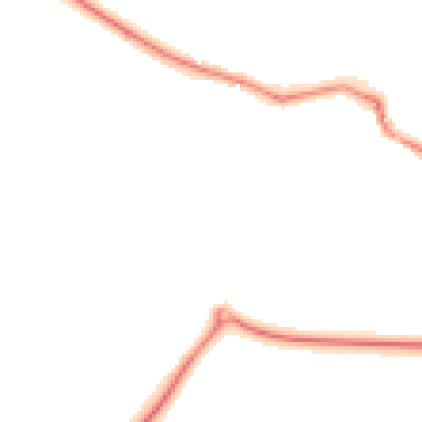 Night-time road noise heatmap for DL14 9JJ