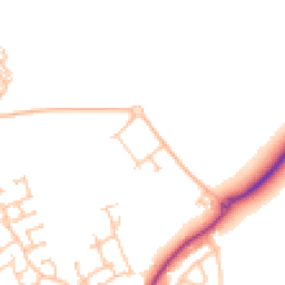 Daytime road noise heatmap for DL15 0BF