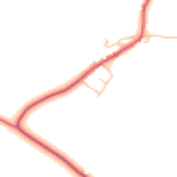 Daytime road noise heatmap for DL15 0JG