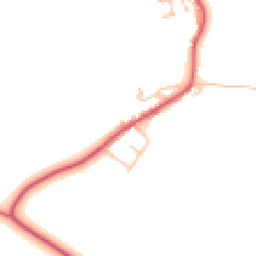 Daytime road noise heatmap for DL15 0JL