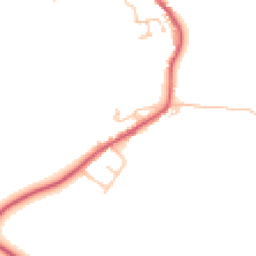 Daytime road noise heatmap for DL15 0JP