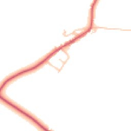 Daytime road noise heatmap for DL15 0JQ