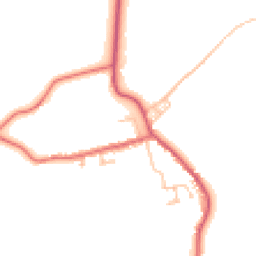 Daytime road noise heatmap for DL15 0LN