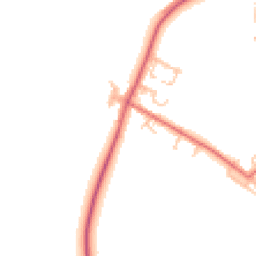 Daytime road noise heatmap for DL15 0LT
