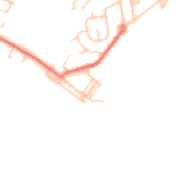 Daytime road noise heatmap for DL15 0NH