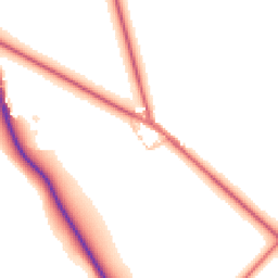 Daytime road noise heatmap for DL15 8AJ