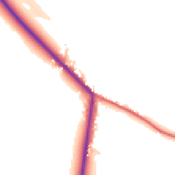 Daytime road noise heatmap for DL15 8DE