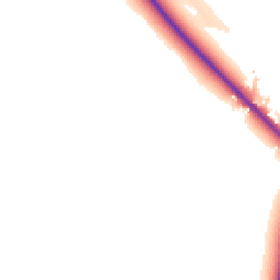 Daytime road noise heatmap for DL15 8DJ