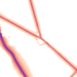 Daytime road noise heatmap for DL15 8EL