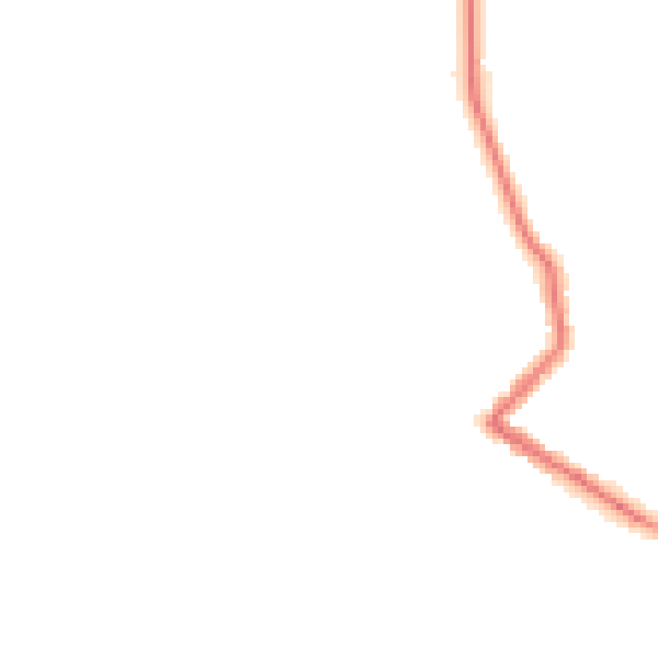 Night-time road noise heatmap for DL15 8HT