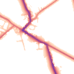 Daytime road noise heatmap for DL15 8JS