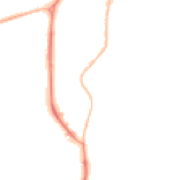 Night-time road noise heatmap for DL15 8LB