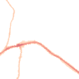 Night-time road noise heatmap for DL15 9AX