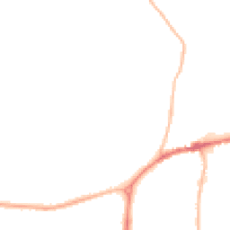 Night-time road noise heatmap for DL15 9LF
