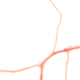 Night-time road noise heatmap for DL15 9LG