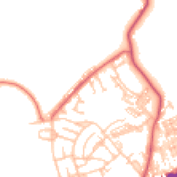 Daytime road noise heatmap for DL15 9NJ