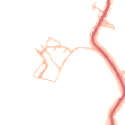 Daytime road noise heatmap for DL15 9QZ