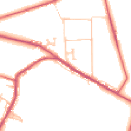 Daytime road noise heatmap for DL15 9SE